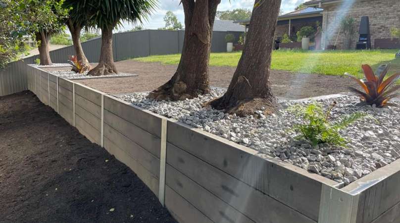Stunning Springfield Retaining Wall Transformation With Cs Retaining Walls Brisbane